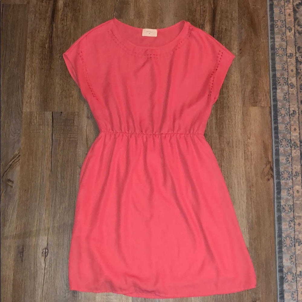 Coral dress